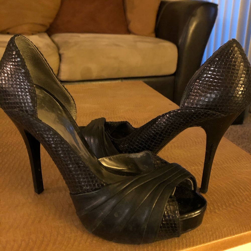 Black 4.5IN. Heels